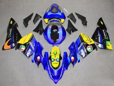 Cheap 2004-2005 Kawasaki ZX10R Motorcycle Fairing - Green Black Ninja UK