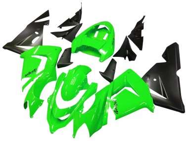 Cheap 2004-2005 Kawasaki ZX10R Motorcycle Fairings - Green Black Ninja UK