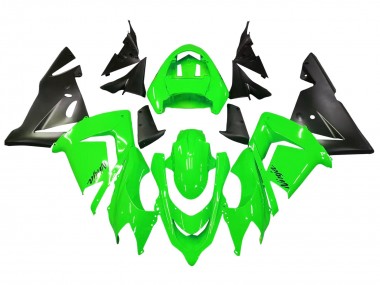 Cheap 2004-2005 Kawasaki ZX10R Motorcycle Fairings - Green Black Ninja UK