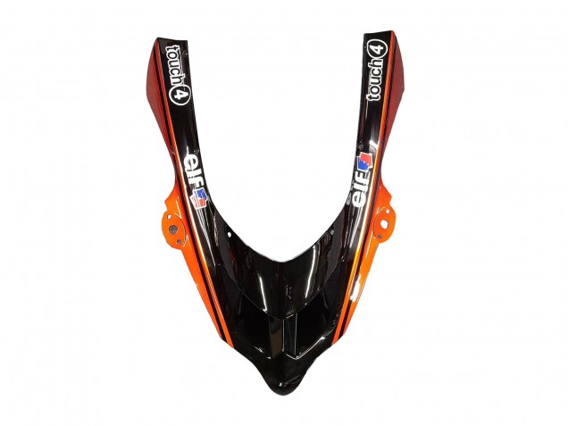 2004-2005 Kawasaki ZX10R Motorcycle Fairings - Burnt Orange Black Monster Elf UK