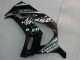 2011-2015 Kawasaki ZX10R Motorcycle Fairings - Glossy Black White Elf Snow Decal UK