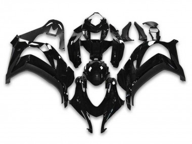 Cheap 2016-2020 Kawasaki ZX10R Motorcycle Fairings - Glossy Black Ninja UK