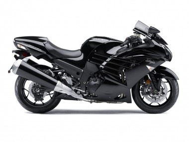 Cheap 2012-2024 Kawasaki ZX14R ZZR1400 Motorcycle Fairings - Glossy Black Matte Black White Ninja UK