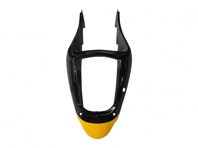 1998-1999 Kawasaki ZX6R Motorcycle Fairings - Yellow Black Monster Elf Bridgestone UK