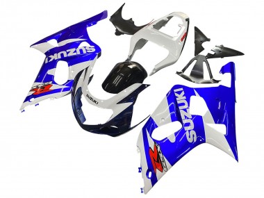 Cheap 2001-2003 Suzuki GSXR 600 / GSXR 750 Motorcycle Fairing - White Blue Glossy Black Red UK