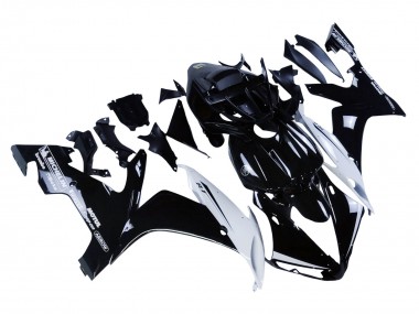 Cheap 2004-2006 Yamaha YZF 1000 R1 Motorcycle Fairings - Glossy Black White Motul UK