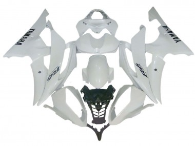 Cheap 2008-2016 Yamaha YZF 600 R6 Motorcycle Fairings - Glossy White UK
