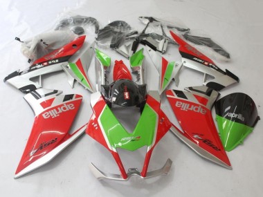 Cheap 2009-2015 Aprilia RSV4 1000 Motorcycle Fairing - Red Silver Green Black UK