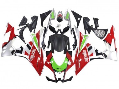 Cheap 2009-2015 Aprilia RSV4 1000 Motorbike Fairings - Red White Green UK