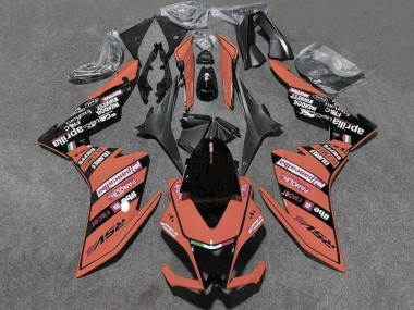 Cheap 2009-2015 Aprilia RSV4 1000 Motorcycle Fairings - Orange Black UK