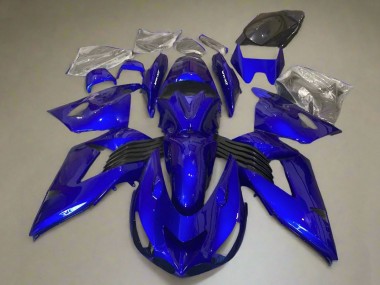 Cheap 2006-2011 Kawasaki ZX14R ZZR1400 Motorcycle Fairing Kits - Blue UK