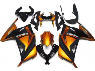 Cheap 2013-2024 Kawasaki EX300 Motorcycle Fairings - Orange Black Grey UK