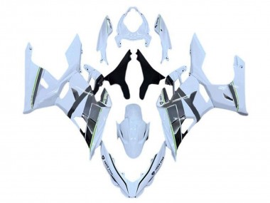 Cheap 2018-2024 Kawasaki Ninja 400 Motorcycle Fairings - White Grey Black Green UK