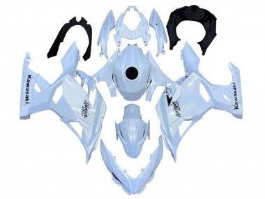 Cheap 2018-2024 Kawasaki Ninja 400 Motorcycle Fairings - Pearl White UK