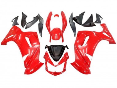 Cheap 2006-2008 Kawasaki Ninja 650 EX650 Motorcycle Fairings - Red Black UK
