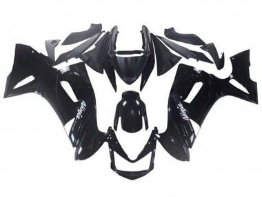 Cheap 2006-2008 Kawasaki Ninja 650 EX650 Motorcycle Fairings - Glossy Black White Ninja 650R UK