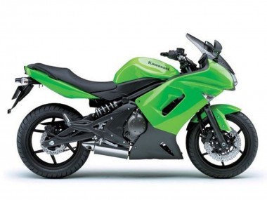 Cheap 2006-2008 Kawasaki Ninja 650 EX650 Motorcycle Fairings - Green Matte Black UK