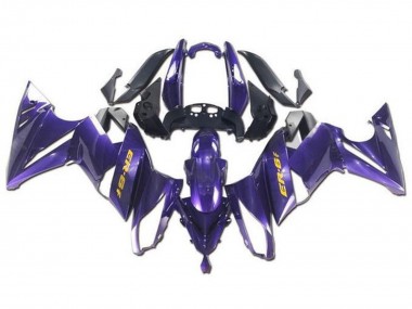 Cheap 2009-2011 Kawasaki Ninja ER6F Motorcycle Fairings - Purple Yellow UK