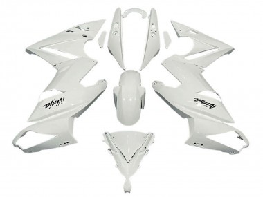 Cheap 2009-2011 Kawasaki Ninja 650 EX650 Motorcycle Fairings - White UK
