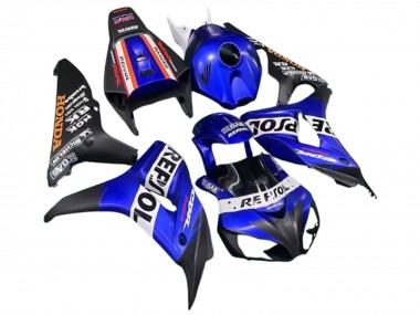 Cheap 2006-2007 Honda CBR1000RR Motorcycle Fairings - Blue White Red Matte Black Repsol UK