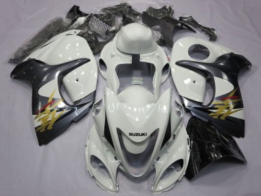 Cheap 2008-2020 White Grey Gold Black Suzuki GSXR 1300 Hayabusa Motorcycle Fairings UK