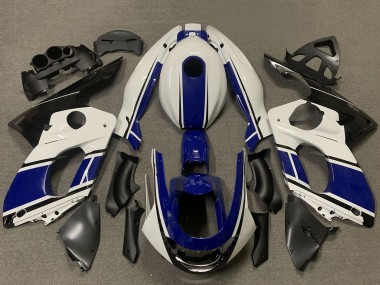 Cheap 1996-2007 Yamaha YZF600R Thundercat Motorcycle Fairings - White Dark Blue UK