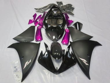 Cheap 2009-2011 Yamaha YZF 1000 R1 Motorcycle Fairings - Glossy Black Matte Black Pink UK