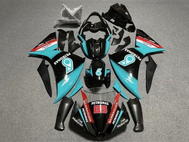Cheap 2009-2011 Yamaha YZF 1000 R1 Motorcycle Fairings - Glossy Black Light Blue Red Petronas UK