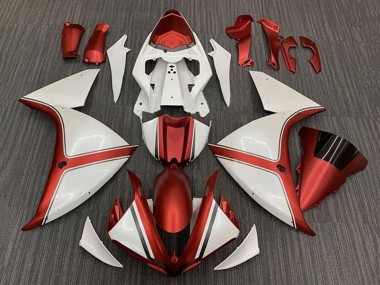 Cheap 2009-2011 Yamaha YZF 1000 R1 Motorcycle Fairing - White Red UK