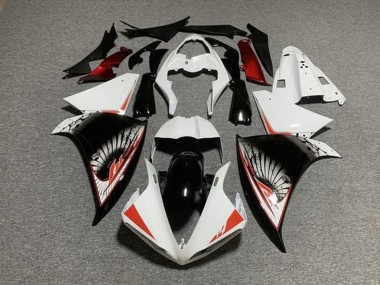 Cheap 2009-2011 Yamaha YZF 1000 R1 Motorcycle Fairing Kits - White Red Black UK