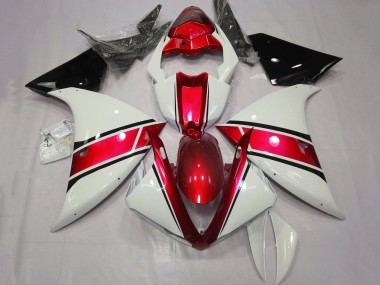 Cheap 2009-2011 Yamaha YZF 1000 R1 Motorcycle Fairing - White Red Black UK
