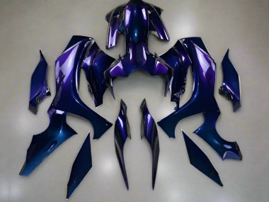 Cheap 2020-2025 Yamaha YZF 1000 R1 Motorcycle Fairings - Blue Purple Chameleon UK