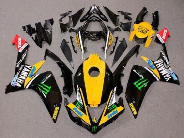 Cheap 2007-2008 Yamaha YZF 1000 R1 Motorcycle Fairings - Yellow White Black Green Monster Dewalt UK