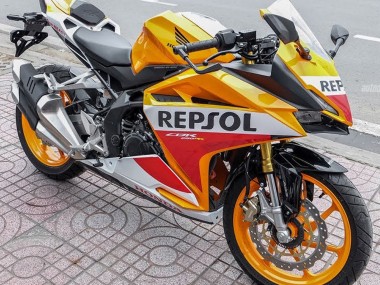 Cheap 2017-2022 Honda CBR250RR Motorcycle Fairings - Yellow White Red Repsol UK
