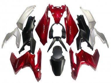 Cheap 2022-2024 Honda ADV160 Motorcycle Fairings - Silver Red Matte Black UK