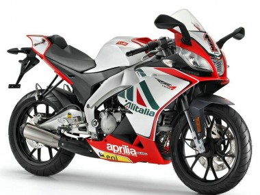 Cheap 2012-2018 Aprilia RS4 50 125 Motorcycle Fairings - White Red Green Yellow Alitalia UK