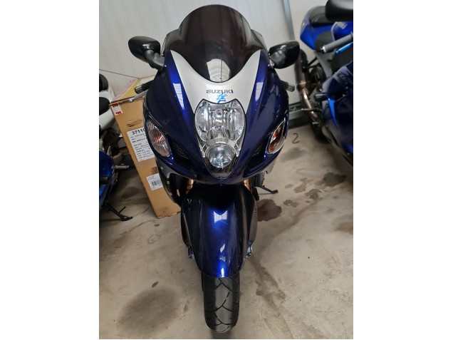 1996-2007 Suzuki GSXR 1300 Hayabusa Motorcycle Fairings - Blue White UK