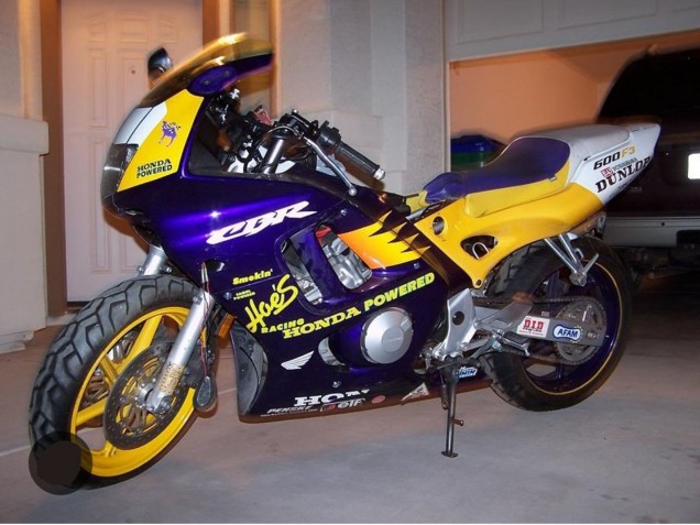 1995-1996 Honda CBR600 F3 Motorcycle Fairings - Yellow Silver Blue UK
