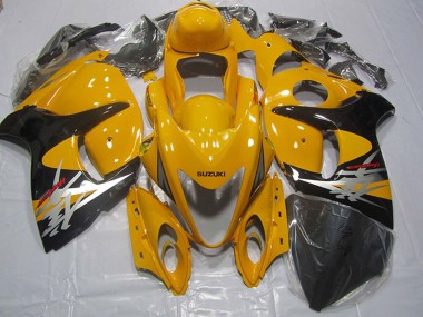 Cheap 2008-2020 Suzuki GSXR 1300 Hayabusa Motorcycle Fairings - Yellow Black UK