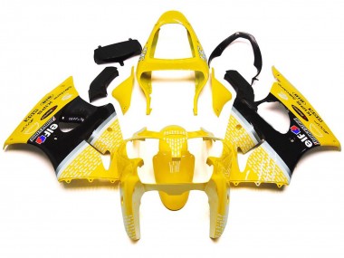2000-2002 Gloss Yellow 1 Kawasaki ZX6R Motorcycle Fairing