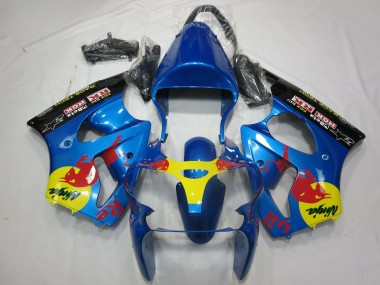 2000-2002 Red Bull Kawasaki ZX6R Motorcycle Fairing