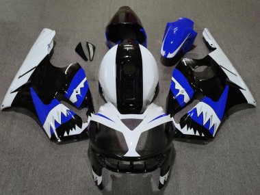 2002-2005 Blue Shark Kawasaki ZX12R Motorcycle Fairing