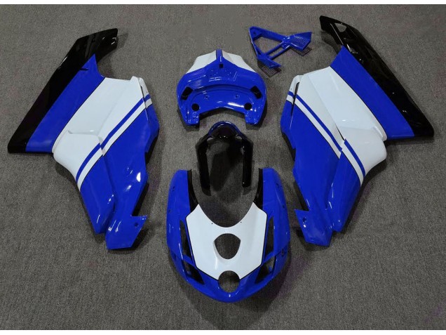 2003-2004 Gloss Blue & White Ducati Ducati 749 999 Motorcycle Fairing