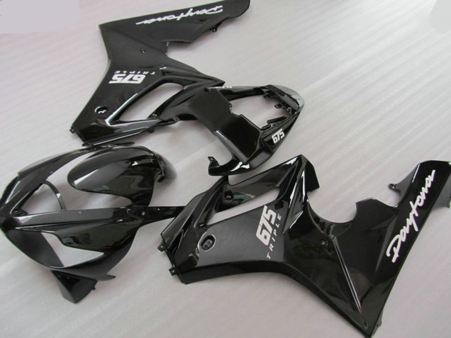 2006-2008 Black Triple Triumph Daytona 675 Motorcycle Fairing