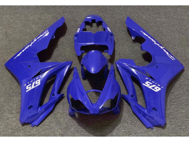 2006-2008 Gloss Blue Triumph Daytona 675 Motorcycle Fairing