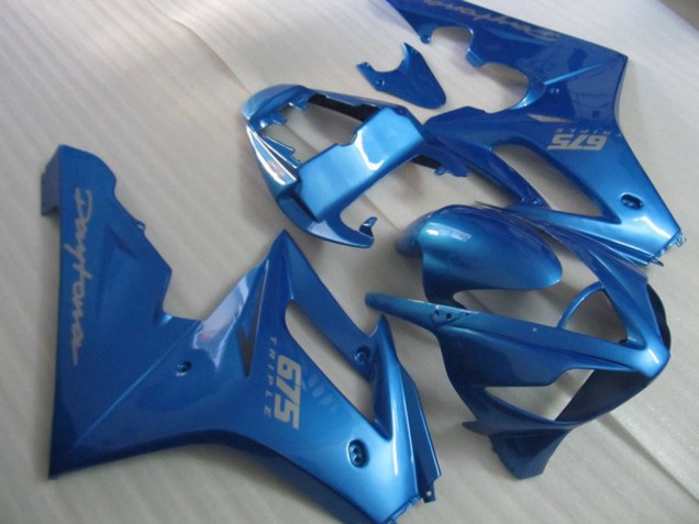 2006-2008 Vibrant Blue Triumph Daytona 675 Motorcycle Fairing
