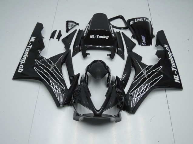 2009-2012 Black Gloss (Custom) Triumph Daytona 675 Motorcycle Fairing
